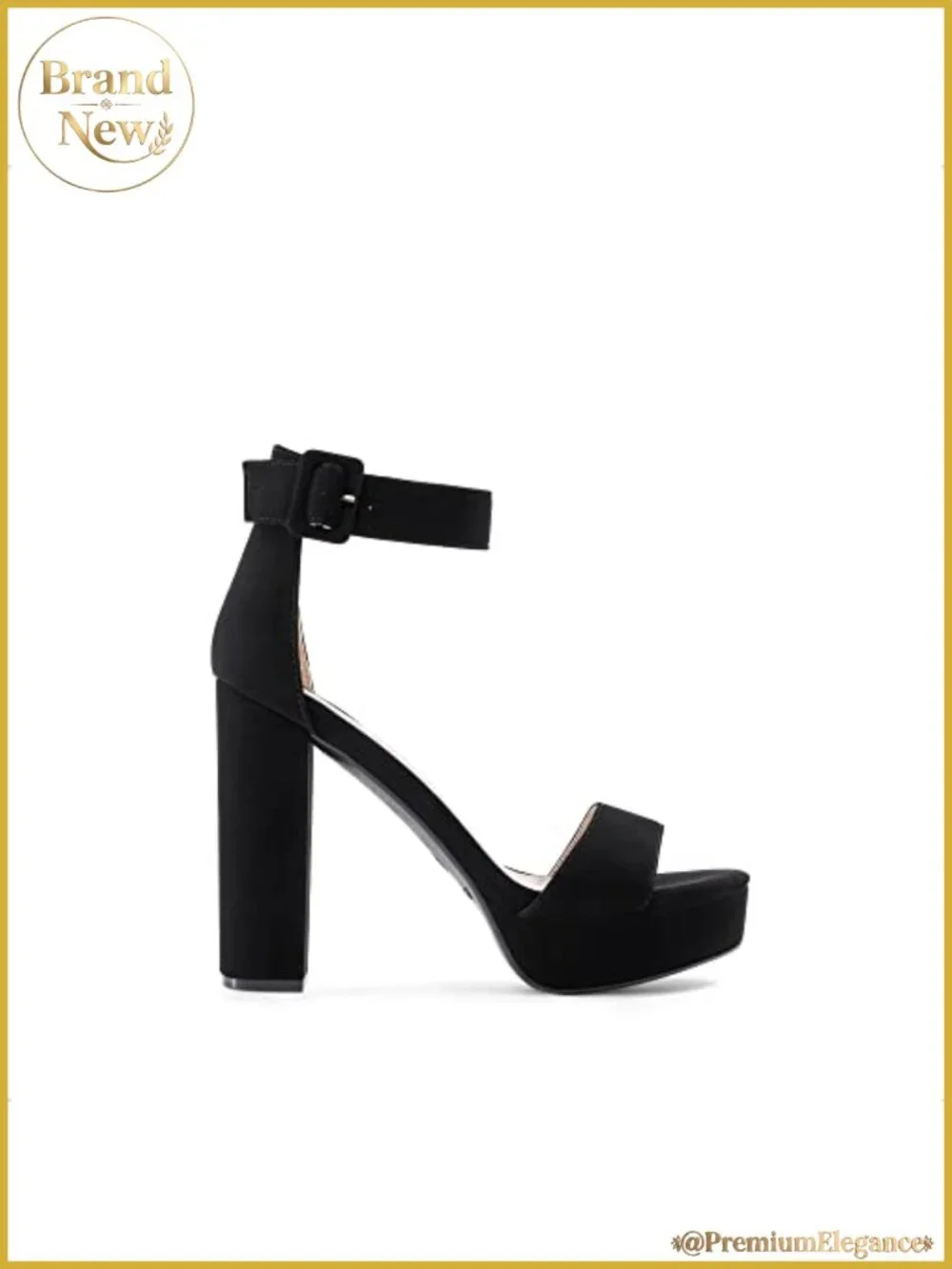 Women's Platform High Heel Sandals Faux Leather